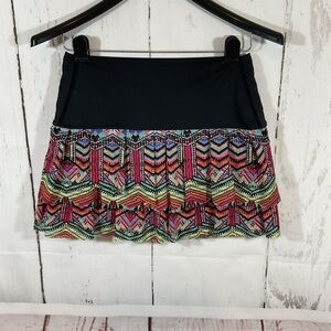 Bethanie Mattek-Sands x Lucky in Love Tennis Skort Skirt Tribal Colorful Bold